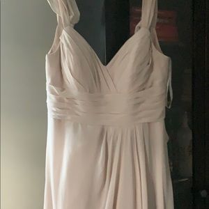 Bill Levkoff Bridesmaid Dress: Champagne